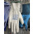 手套PU防透气防滑耐磨工作手套涤纶劳动防脏触屏 金步安全棉400V 均码
