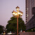 V-POWER欧式别墅花园庭院灯户外高杆路灯广场景观LED一体化户外灯 2.5米古铜色