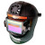 适用自动变光电焊工面罩夏季带风扇灯头戴氩弧二保帽子防护手持 大屏自动变光风扇款