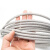 上陶鲸 304不锈钢透明包塑钢丝绳 涂塑钢丝绳带皮PVC钢丝绳包胶绳 1mm/7*7/304包塑 