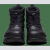 卡骆驰（crocs）户外休闲女士雪地靴 舒适保暖中筒抽绳男士暖靴 20877 黑色 4 m/w6(22cm)