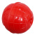 沁岑ABS塑料空心浮球海水上高强度养殖航道小浮力鱼网双耳大圆浮标 14cm双耳浮球（红色）