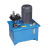 液压站小型液压系统电机液压泵总成微型升降配件高压动力齿轮泵站 藕色