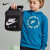 耐克单肩包斜挎包Nike手提儿童书包 3035正黑色 8/20(23x18x10cm) 