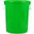 商用垃圾桶室外大号带盖大型绿色厨余垃圾易腐垃圾湿垃圾户外圆桶不含税运 100K型无盖厨余垃圾鱼骨