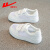 回力童鞋儿童小白鞋女童鞋子春夏季新款男童白色运动鞋网鞋低帮板鞋 WZ-1658白色 (夏季网鞋) 26码 内长17.5cm