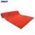 海斯迪克 HK-596 内六角镂空隔水垫 游泳池防滑垫PVC耐磨型地垫地毯 红色1.6m宽×15m(整卷)