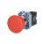德力西按钮LAY5-BS红色急停蘑菇40按钮开关一常开一常闭1NO1NC LAY5sBSΦ40红1NO