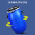 时通塑料桶化工桶200升铁箍桶法兰桶塑料水桶泔水桶废液桶200L法兰桶【无手柄款】580*980mm