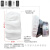 定制suk防尘口罩配件面具呼吸阀密封圈塑料布头带零件 T0适用    排气阀1只 吸汗套1只(白色)