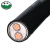 绿城 铜芯电力电缆YJV22 2*240 黑色1米 10米起售