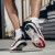 HKZM361官方2023新款男女运动鞋防滑耐磨稳定支撑百搭青少年健身休 红色 36