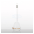 定制容量瓶A级高硼硅白色透明具塞定容瓶棕色细长颈大肚瓶单标线 白色容量瓶100ML