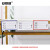 安赛瑞 货架磁性标识牌 仓库磁性标签物料标示卡套30×70mm全磁 红色 10个装 2E00140