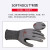 代尔塔 (DELTAPLUS）202011 8码 劳保手套C级防割PU涂层耐磨手套灰色 1副装