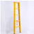 电工专用玻璃钢绝缘梯关节梯合梯人字梯电力检修专用绝缘梯子直销 1米单梯