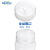 组培瓶塑料含透气盖耐高温高透光PC材质植物组培专用瓶子可重复用 SKU-15-ZP5-300ML含透气盖