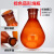 化科 棕色茄形烧瓶 玻璃耐热耐高温蒸馏旋蒸旋转蒸发反应瓶器 150ml/29