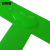 安赛瑞 桌面5S管理定位贴 办公用品物品定置标识标贴 T型 绿色 100片装 长3cm宽3cm 28075