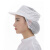 阿力牛 ATH-029 食品厂车间劳保防尘防护帽 食品帽子 卫生透气网帽 白色头顶网 