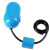 伊莱科 电缆式浮球液位控制器电缆浮球塑料浮球开关 FQS-4 蓝色 10米