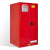 臻远 zyaqg-r60 工业安全柜防爆柜化学品实验柜易燃液体存储柜 60加仑红色