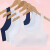 俞兆林（YUZHAOLIN）2件装少女文胸发育期运动内衣大童跑步防震背心初中高中生青春期 8091（白色+粉色） L（65-85斤）