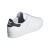 阿迪达斯 （adidas）女2024新款休闲板鞋 日常透气平底轻便防滑低帮系带户外鞋 White/White/Black 36