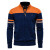 GOLF2023秋冬新款高尔夫服装针织毛衣外套男拉链开衫上衣golf男装新款 拼色上橘 XXL
