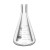 三角烧瓶烧杯化学实验器材锥形瓶带塞50/150/250/500/1000ml玻璃 直口三角瓶150ml