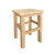 木普森小木凳实木方凳家用客厅成人矮凳板凳茶几凳换鞋凳木质登木头凳子 加粗正方形凳长30*宽30*45高