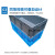 卡莱文HP加厚长方形塑料周转箱汽车零部件物流运输胶箱灰色养龟鱼过滤箱 HP5A箱550365110 蓝色