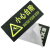 海斯迪克 HKC-635 消防自发光标识 安全警示标志贴纸（安全出口箭头向左）10片13.7*36cm