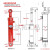 定制双向液压油缸重小型升降5吨底座泵站电动重型一体手动油缸液压缸 63X35X250
