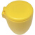 洗眼器配件自带防尘盖塑料ABS聚乙烯增压冲眼头出水喷头喷嘴 喷头(M18黄色增压)