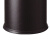 南 GPX-43 南方圆形单层垃圾桶 镜金圈 黑色皮 商用客房无盖垃圾桶带活动钢圈 房间桶 果皮桶