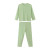 左西男童睡衣套装2023冬季儿童秋衣秋裤家居服两件套 浅绿色 110 