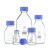 SIMAX大口方形蓝盖瓶GL80广口玻璃试剂瓶500/1000/2000ml密封罐 棕色500ml 大口方形;
