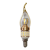 定制E14螺口节能D玉石蜡烛水晶吊灯专用光源上下发光三变光玉米灯泡 E27火箭泡-16W-三色变光