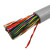 TCL罗格朗HSYV室内大对数通信电缆 25/50/100对三类电话缆 50对/米 1m