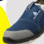 代尔塔301216松紧系列S1P安全鞋防静电防穿刺防砸轻便透气机械制造设备维护用安全鞋 蓝色 40码
