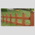 得豫工品 PVC塑钢草坪护栏塑料锌钢篱笆栅栏围栏社区幼儿园绿化护栏 木纹色50cm高1米