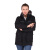 斯卡地尔（Scotoria）防静电棉服 冬季保暖冲锋衣 防水风寒工服上衣 TM823 黑色 M