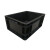 超厚防静电周转箱塑料电子元件盒黑色收纳箱大号EU箱零件盒塑胶框 EU4633#600*400*340