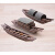 搭啵兔仿古帆船装饰品小船模型手工木制小船模型船模渔船绍兴乌篷船木船 B-1款