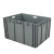 稳斯坦 WST020 欧标EU箱 汽配周转箱 塑料物流箱 收纳零件盒 800*600*450箱子
