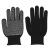 今么 劳保手套工作加厚纱线耐磨线手套（120双/件） 13针尼龙点胶均码（黑色）