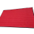 威动力 地毯地垫 PVC 红色 定制款426cm*118cm  横纹包黑边