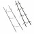 ZEIROU钢筋楼梯护角楼梯踏步护角钢筋钢丝护筋楼梯角铁防撞护角定制款 常规款1根（1米）100根起订
