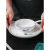 奥丝达新中式摆台餐具陶瓷碗碟盘勺logo定制印字酒店会所高档四件套套装 古典牙签筒-蓝荷花